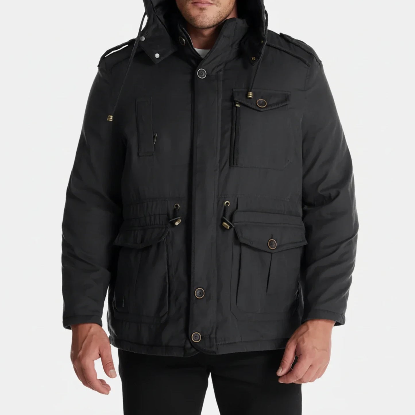 Waterproof Mens Parka Coat Jacket - Olytrend