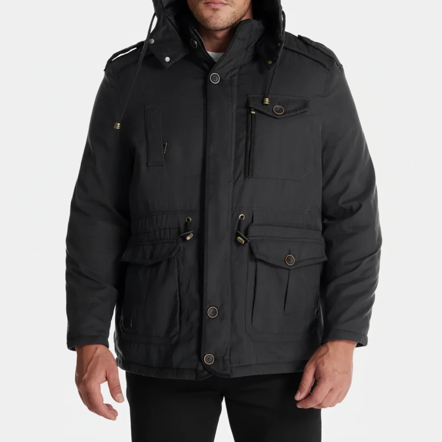 Waterproof Mens Parka Coat Jacket - Olytrend