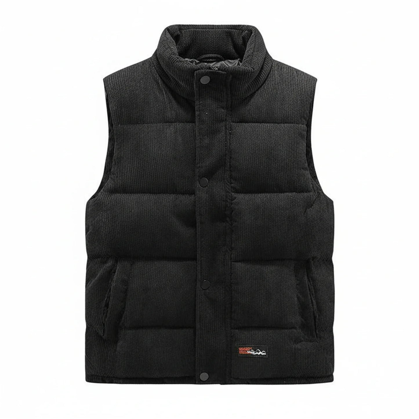 Warm Zip Up Puffer Vest for Men