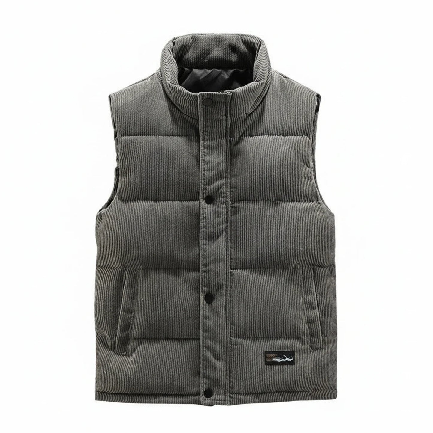 Warm Zip Up Puffer Vest for Men