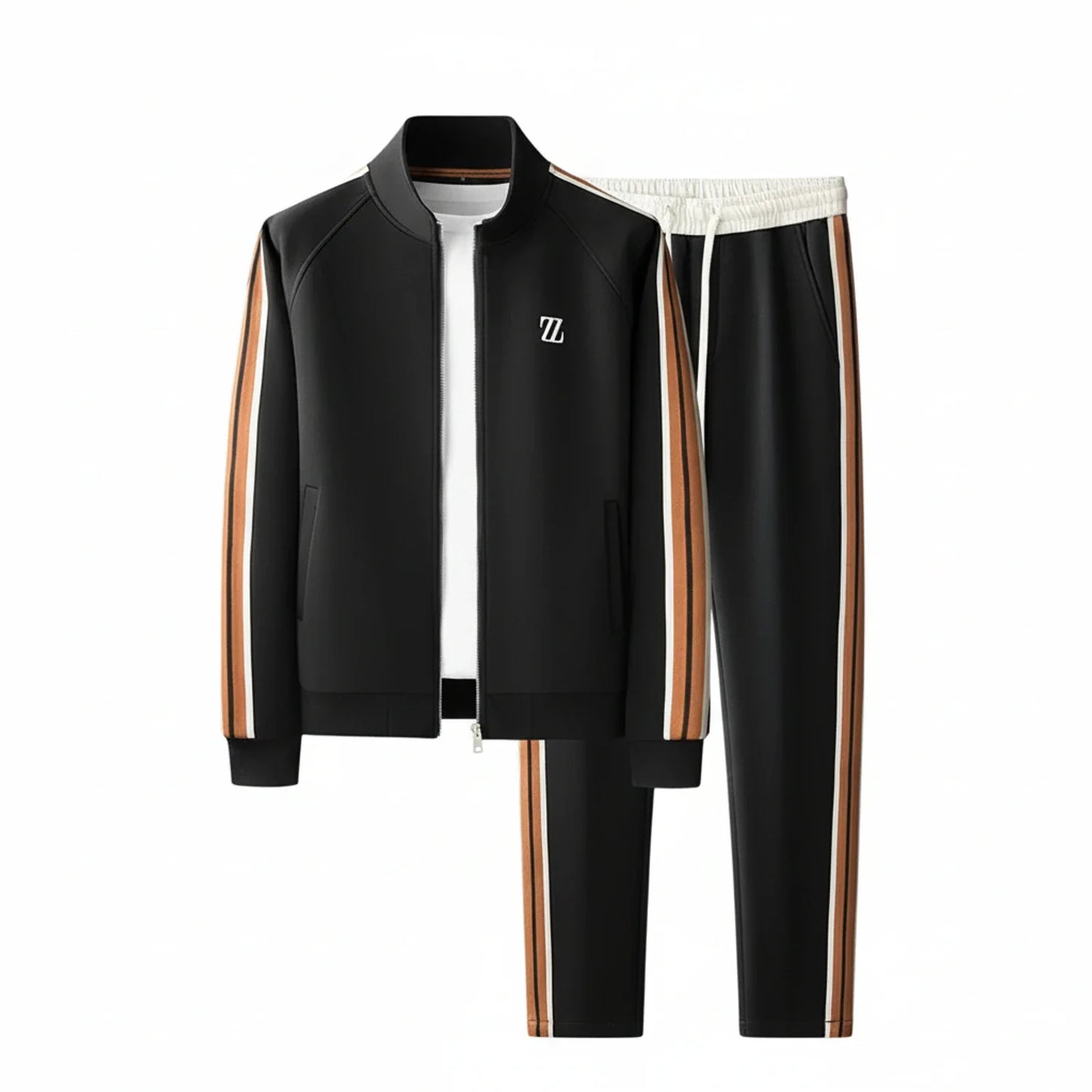 Men's Sporty Full Zip Tracksuit