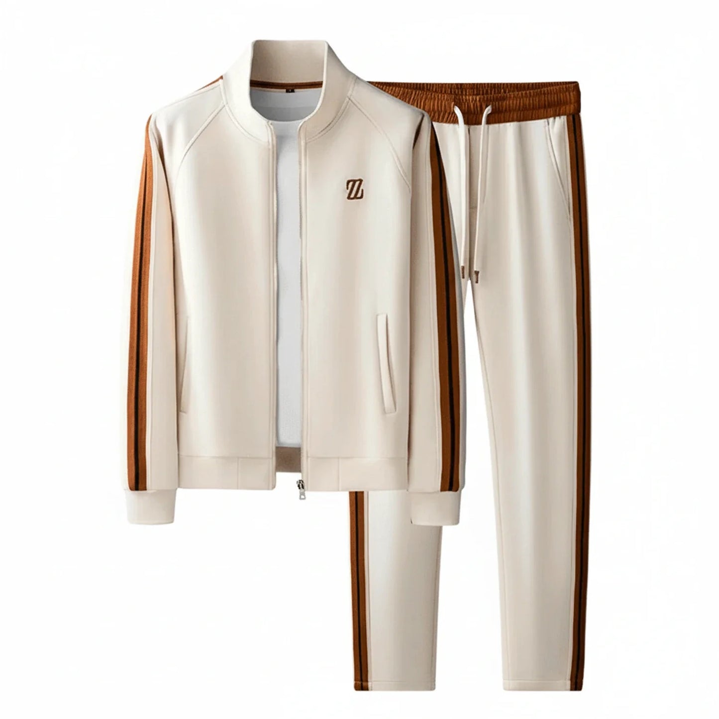 Men's Sporty Full Zip Tracksuit