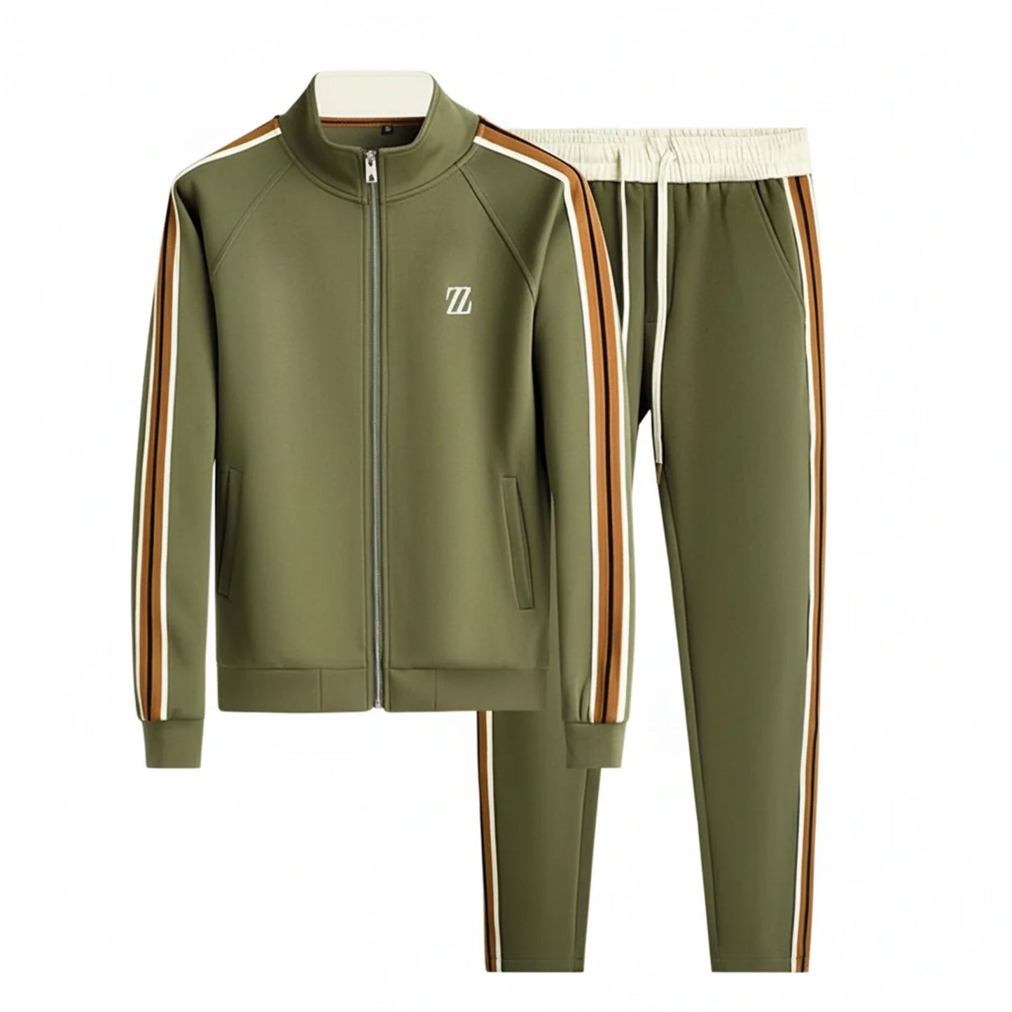 Men's Sporty Full Zip Tracksuit
