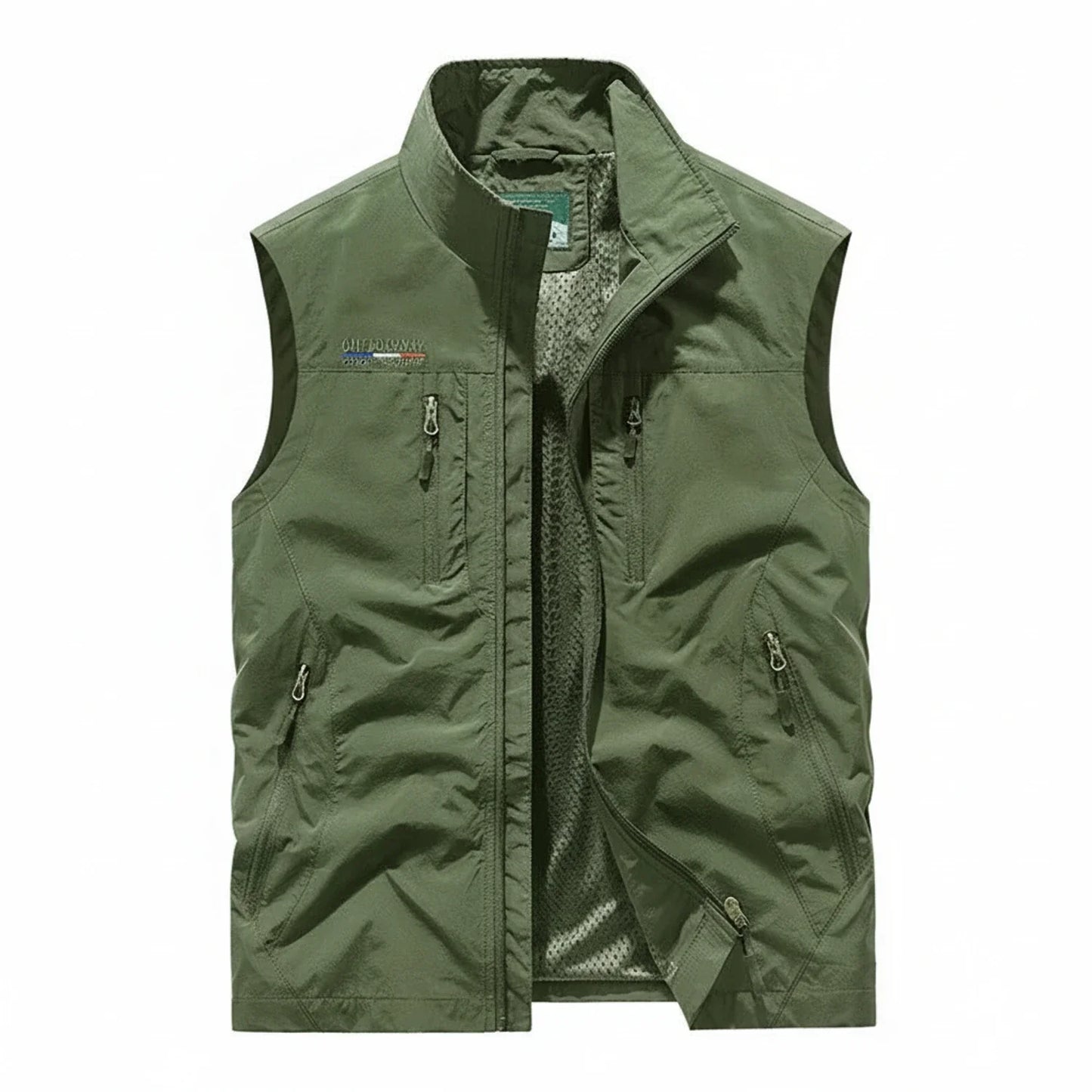 Waterproof Mens Insulated Zipper Vest