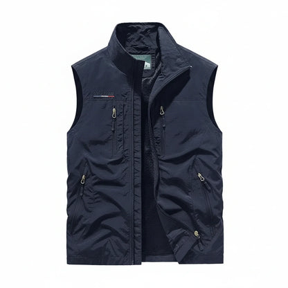 Waterproof Mens Insulated Zipper Vest - Olytrend