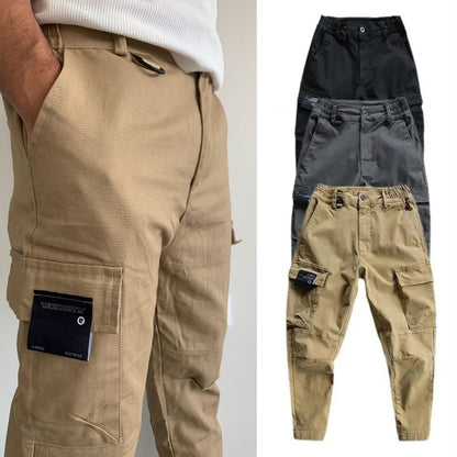 Men's Cargo Outdoor Trousers – Marco-Black-M-Nora Luxe
