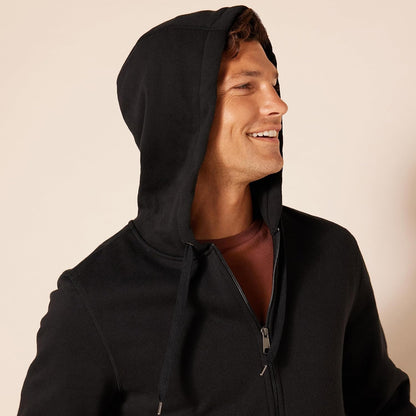 Men's Fleece Vest - Jake-Black-S-Nora Luxe