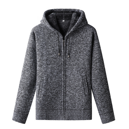 Cozy Men's Hooded Sweatshirt with Drawstring