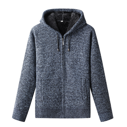 Cozy Men's Hooded Sweatshirt with Drawstring