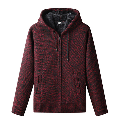 Cozy Men's Hooded Sweatshirt with Drawstring