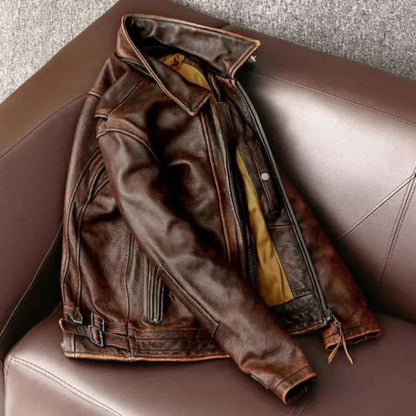 Classic Vintage Leather Jacket