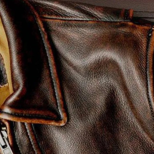 Classic Vintage Leather Jacket