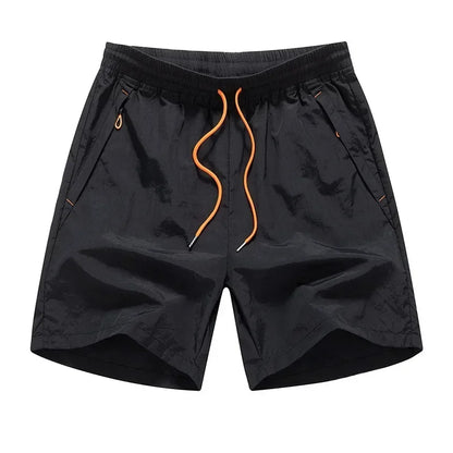 Men's Running Shorts with Mesh Inner Lining and Zip Pockets – Nikoas-Black-S-Nora Luxe