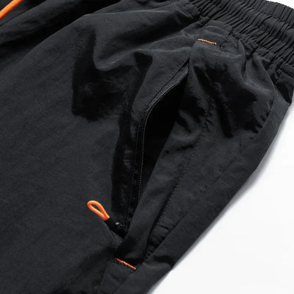 Men's Running Shorts with Mesh Inner Lining and Zip Pockets – Nikoas-Dark blue-S-Nora Luxe