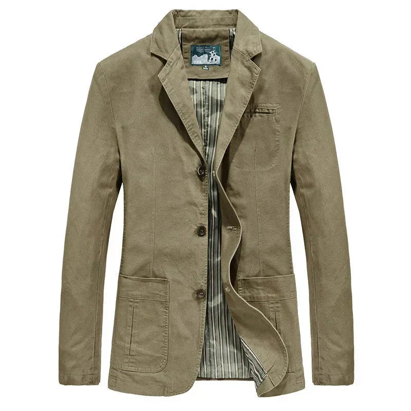 Classic Outdoor Military Jacket for Men - Pexav