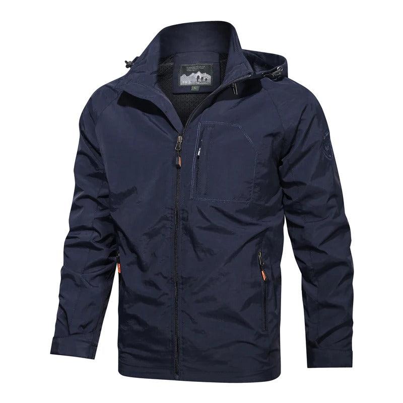 Men's Summer Jacket - Rover-Blue-XS-Nora Luxe