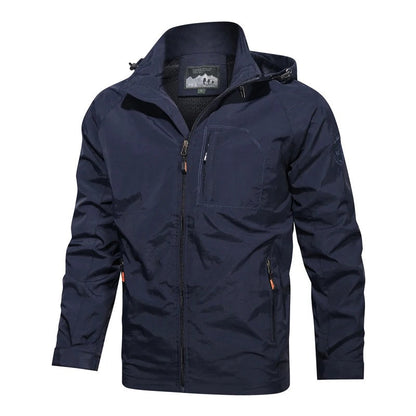 Men's Summer Jacket - Rover-Blue-XS-Nora Luxe