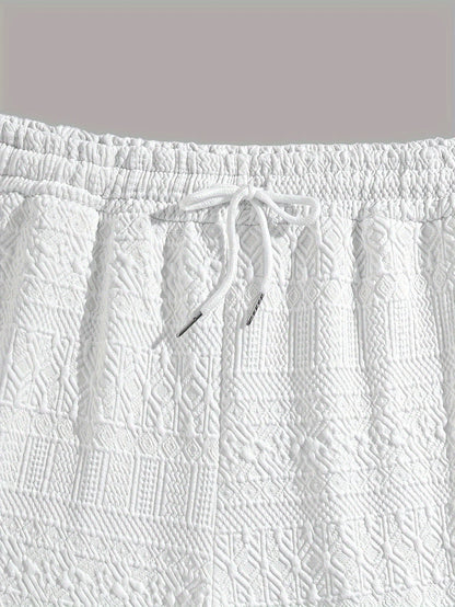 Men's Summer Shorts Basic Look with Drawstring Comfort - Finn (Buy 1 Get 1 FREE)-Black-S-Nora Luxe