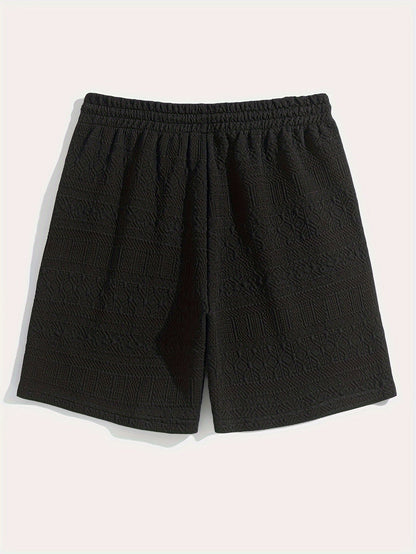 Men's Summer Shorts Basic Look with Drawstring Comfort - Finn (Buy 1 Get 1 FREE)-Black-S-Nora Luxe
