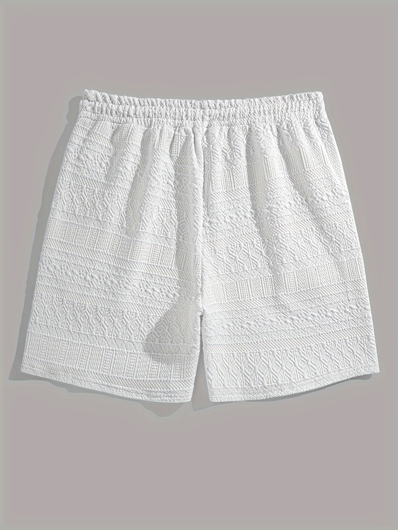 Men's Lightweight Casual Shorts with Elastic Waist - Pexav