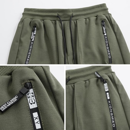 Men's Techwear Tactical Jogging Trousers - Robert-Black-XS-Nora Luxe
