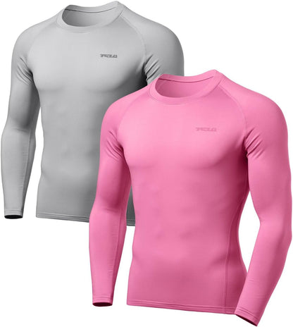 Men's Thermoshirt with Long Sleeves - Alex-Black-S-Nora Luxe