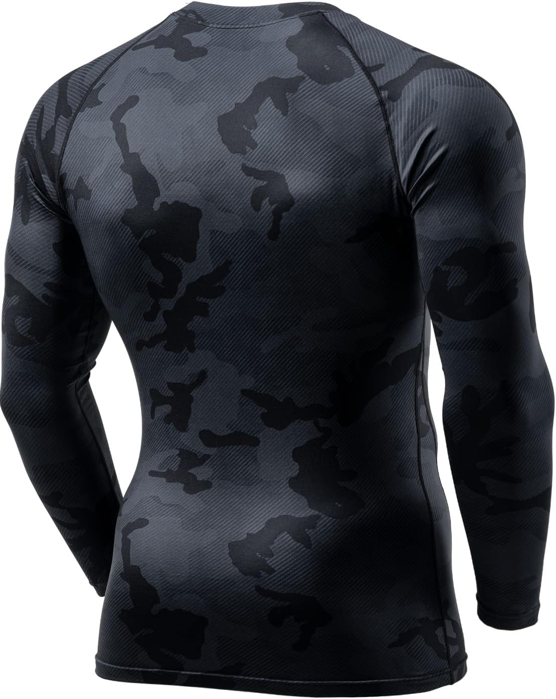 Men's Thermoshirt with Long Sleeves - Alex-Black-S-Nora Luxe