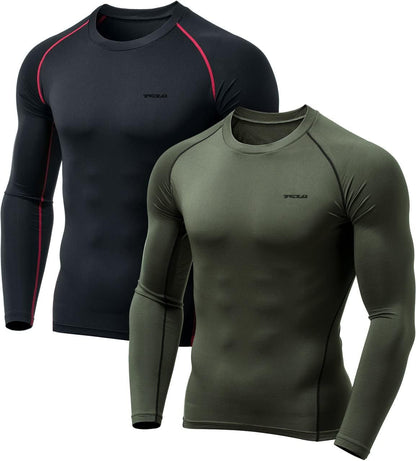 Warm Mens Long Sleeve Thermal Top - Pexav