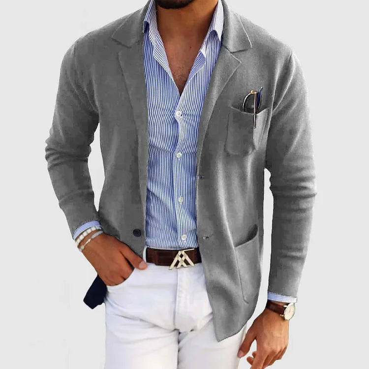 Men's Waistcoat with Style and Comfort - Milo-Gray-XS-Nora Luxe