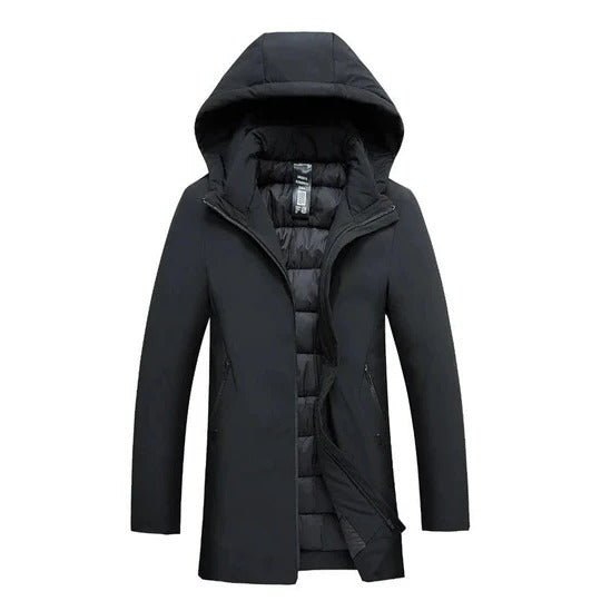 Warm Insulated Men's Parka Coat