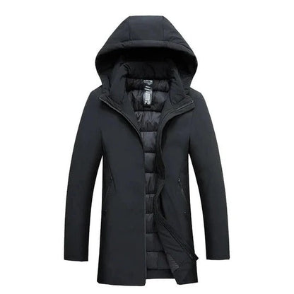 Warm Insulated Men's Parka Coat