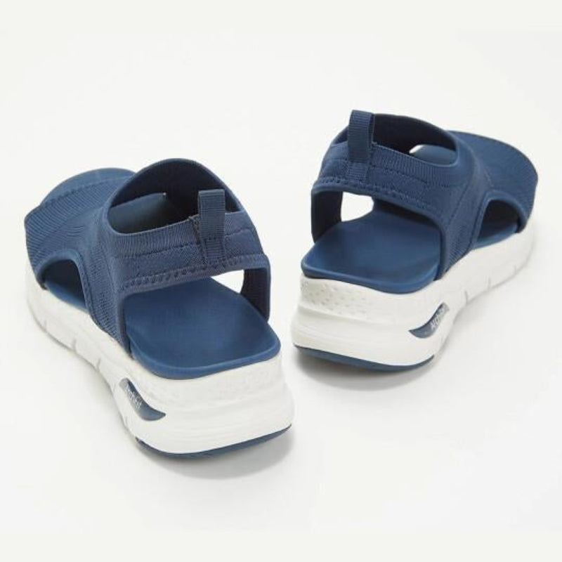 Mesh Plateau Sandals for Women – Nova-Blue-3-State of Style