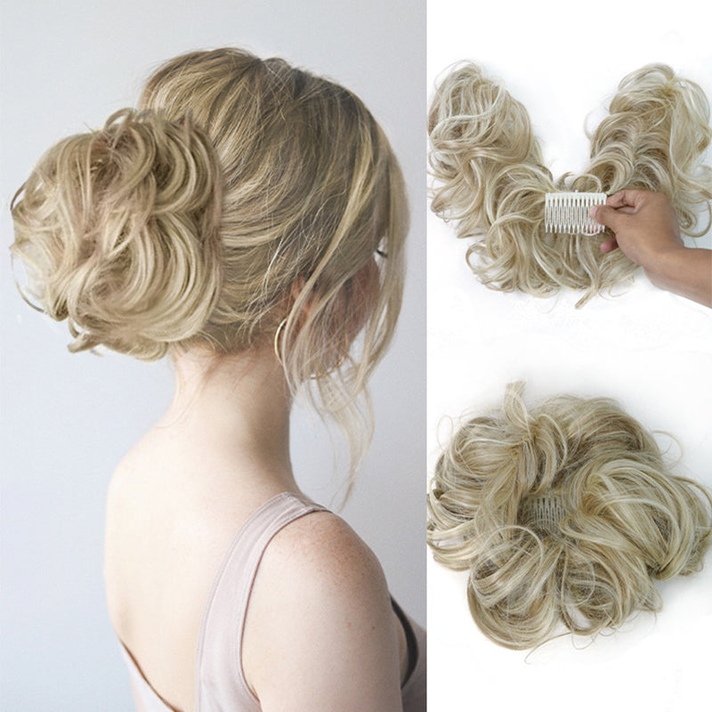 Easy Clip-in Bun with Hair Clip - Pexav