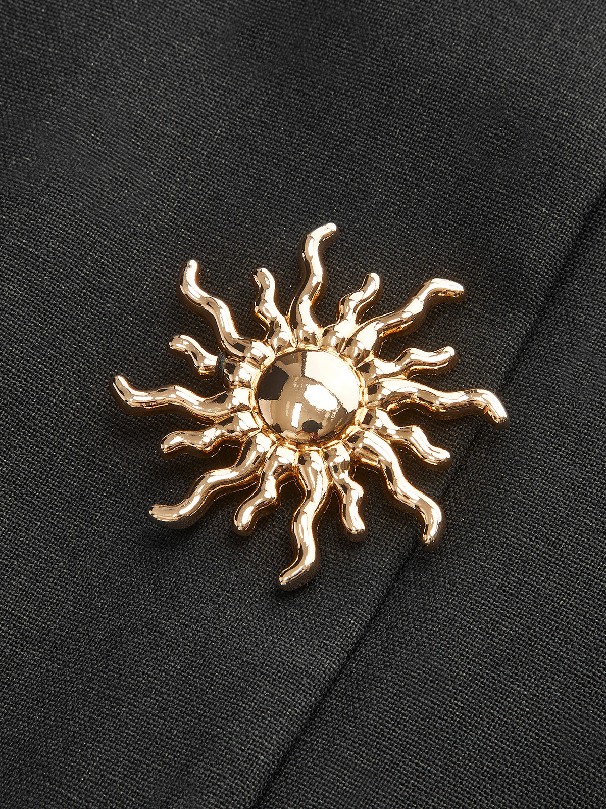 Edgy Buckle Open Front Vest