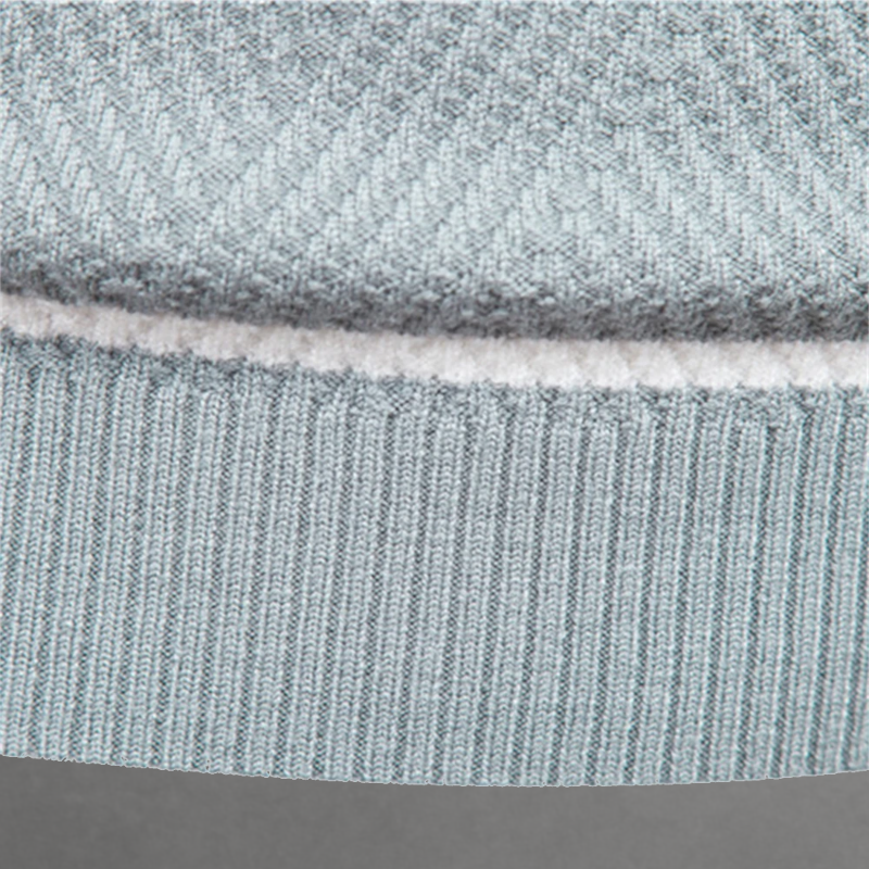 Image of Michael | Men's Striped Crew Neck Sweater