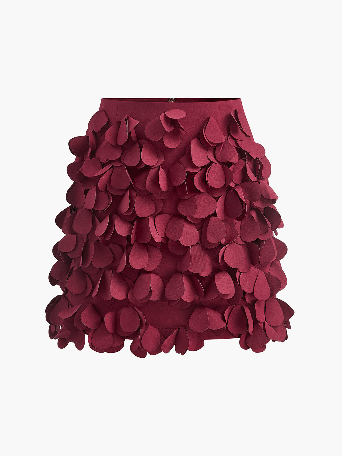 Flared High Waist Floral Mini Skirt