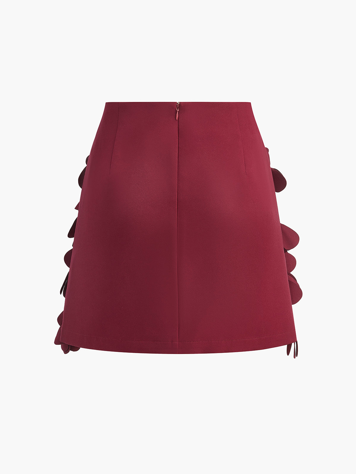 Flared High Waist Floral Mini Skirt