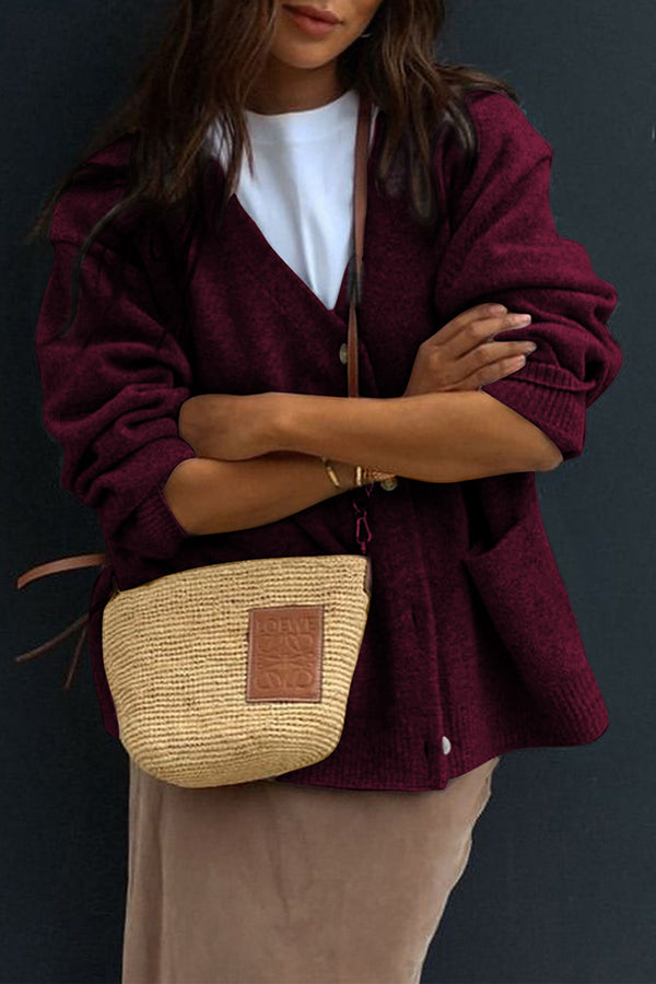 Classic Ladies Long Sleeve Open Cardigan - Olytrend