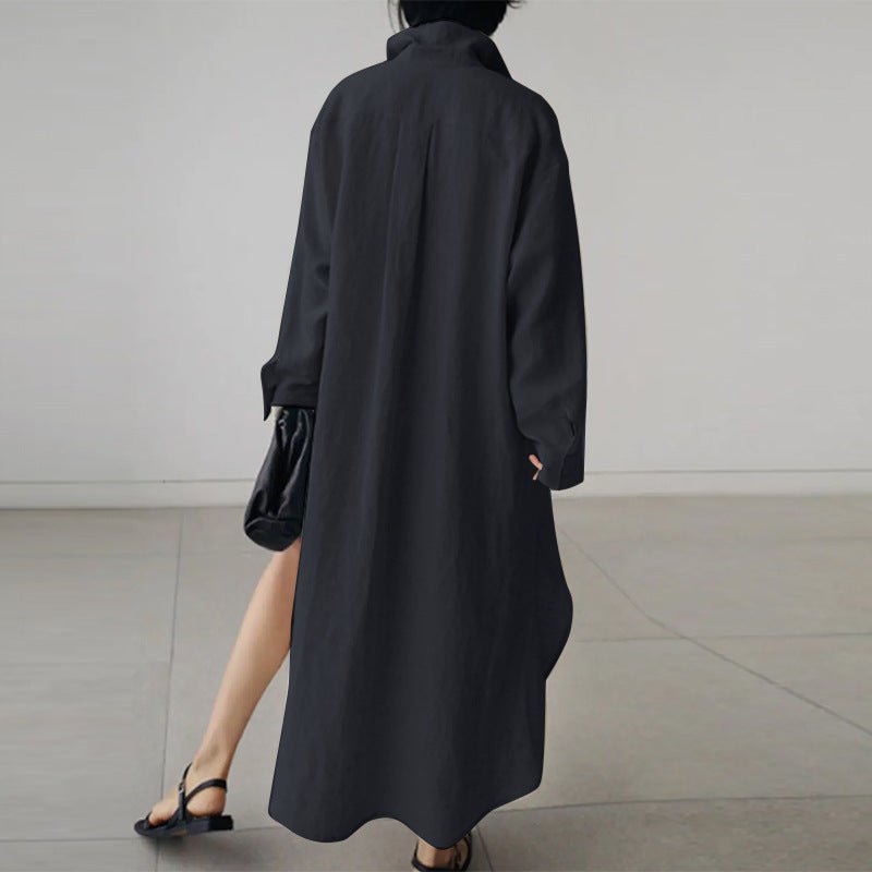 Image of Miley | Women's V-Neck Long Sleeve Maxi Dress