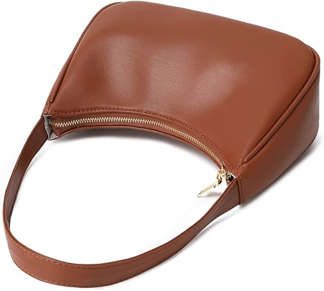 Mini Hobo Bag with Zipper - Sabrina-Black-Nora Luxe