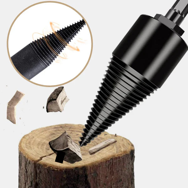 Heavy Duty Log Splitter - Easy Wood Cutting Machine