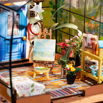 Miniature DIY Garden Shed Construction Kit – BloomHaus-Nora Luxe