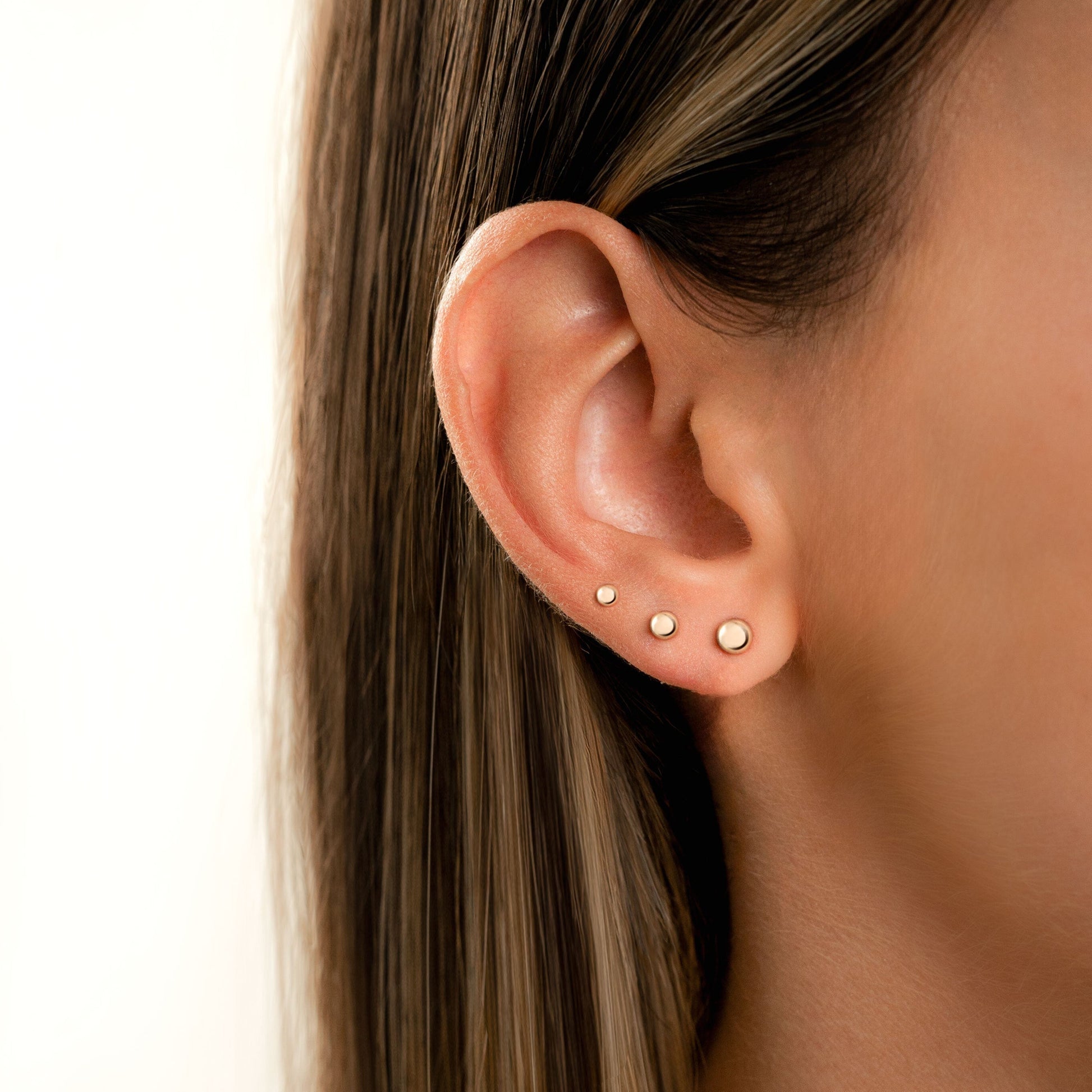 Simple Drop Earrings - Lunara - Pexav