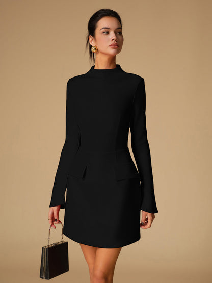 Simple Classic Crew Neck Dress