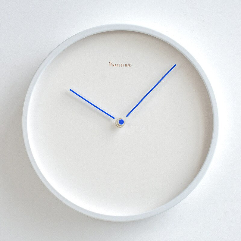 Simple Nordic Wooden Wall Clock - Pexav