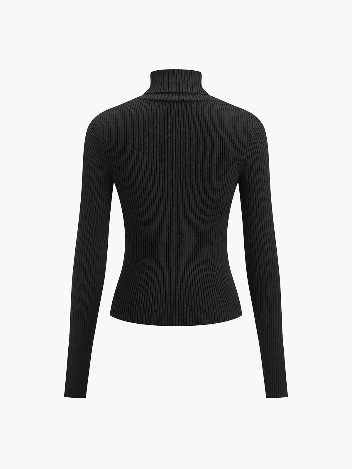 Simple Crew Neck Fit Knit Top