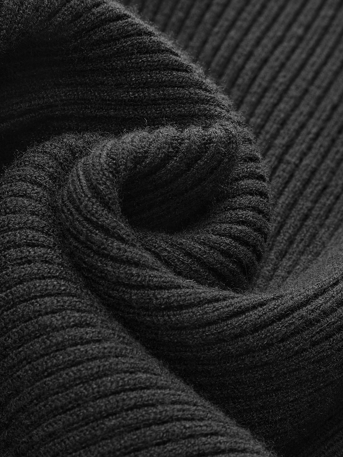 Simple Crew Neck Fit Knit Top