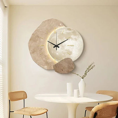 Minimalist Wall Clock in Scandinavian Design - NordiqTime-White-The Livary