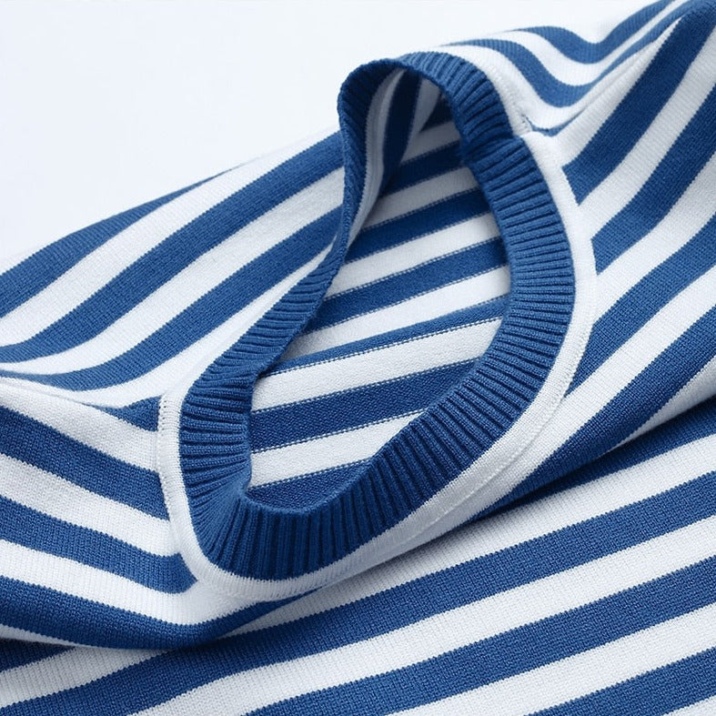 Image of Miranda | Women's Long Sleeve Striped T-Shirt