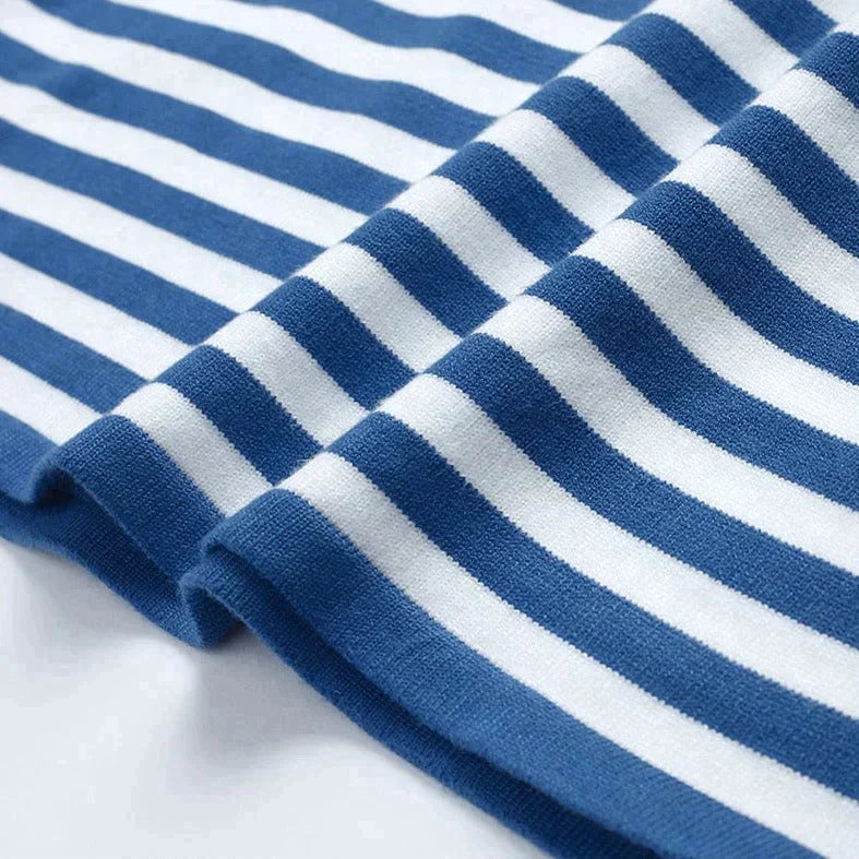 Image of Miranda | Women's Long Sleeve Striped T-Shirt